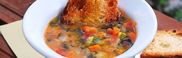 Тосканский овощной суп Ribollita