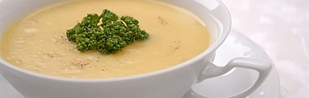 Овощной суп-пюре с манной крупой